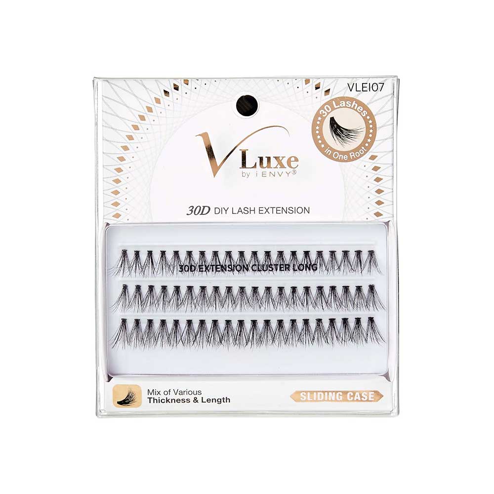 VLuxe By i•ENVY 30D Cluster Lash Extension Lashes official pack