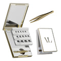 VLuxe By i•ENVY Mini Lash Palette with Mirror & Tweezer Applicator (No Lashes Included) - VLuxe Mini Lash Palette official pack
