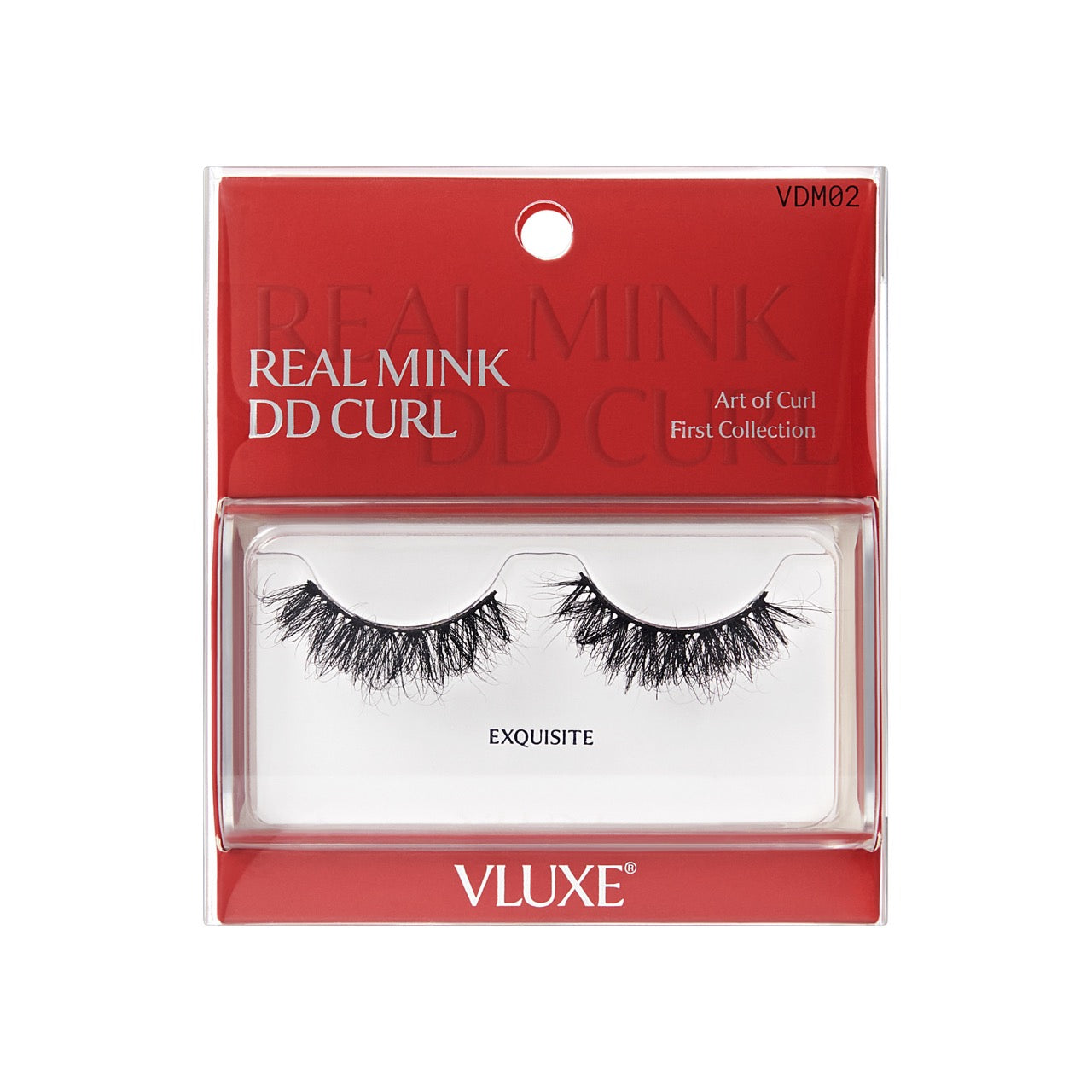 VLuxe 100% Real Mink DD Curl Strip Eyelashes with Luxury Case - Exquisite official pack