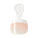 Kiss Core French Tip Press On Fake Glue Toenails - Two of a Kind | French Tips, White, Short, Squoval, Pedicure official pack