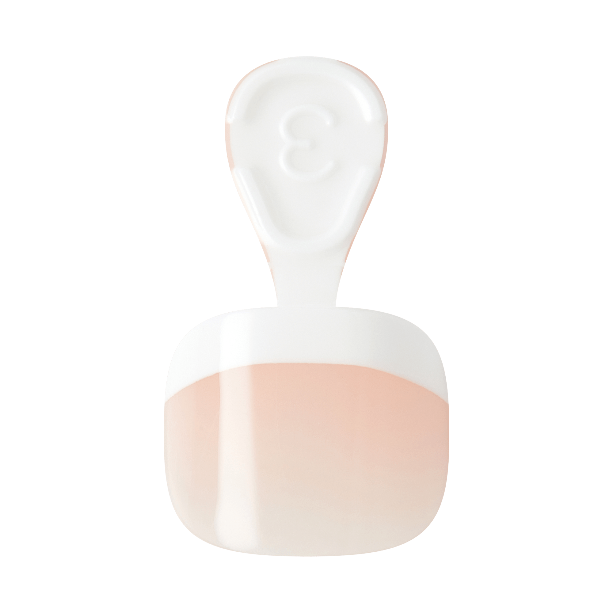 Kiss Core French Tip Press On Fake Glue Toenails - Two of a Kind | French Tips, White, Short, Squoval, Pedicure official pack