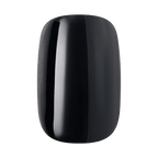 Kiss Core Color Press On Fake Glue Nails - Photogenic | Solid, Black, Short, Squoval official pack
