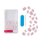Kiss Voguish Fantasy Holiday Press On Glue Nails - Frosty Delights official pack