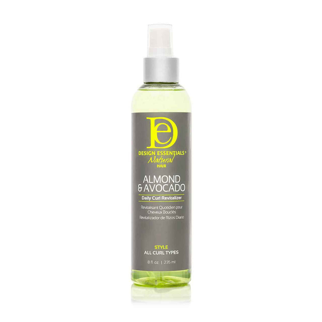 Design Essentials Natural Almond Avocado Daily Curl Revitalizer 8 Oz — official pack photo 43117 (aa-curl-revitalizer-8oz-43117.jpg) from designessentials.com