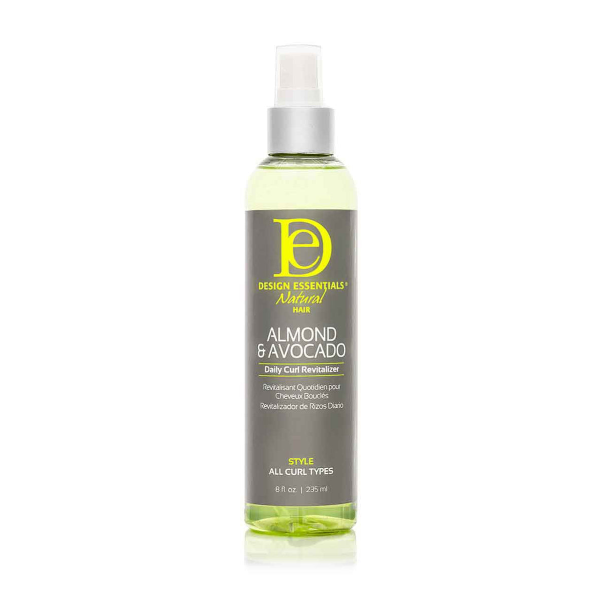 Design Essentials Natural Almond Avocado Daily Curl Revitalizer 8 Oz — official pack photo 43117 (aa-curl-revitalizer-8oz-43117.jpg) from designessentials.com