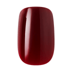 Kiss Core Color Press On Fake Glue Nails - Sprightly | Solid, Red, Short, Squoval official pack