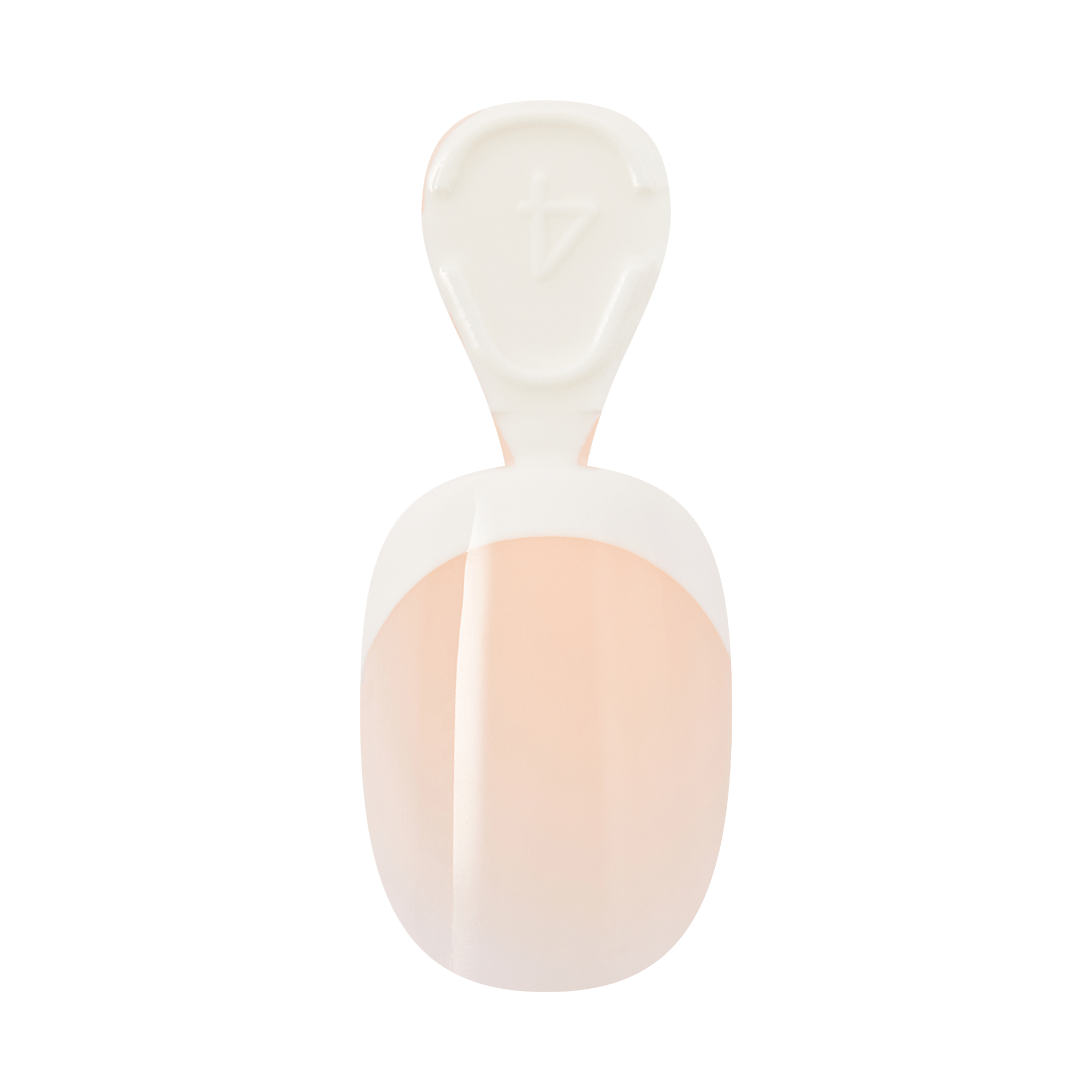 Kiss Core French Press On Fake Glue Nails - Perfection | French Tips, White, Petite, Squoval official pack