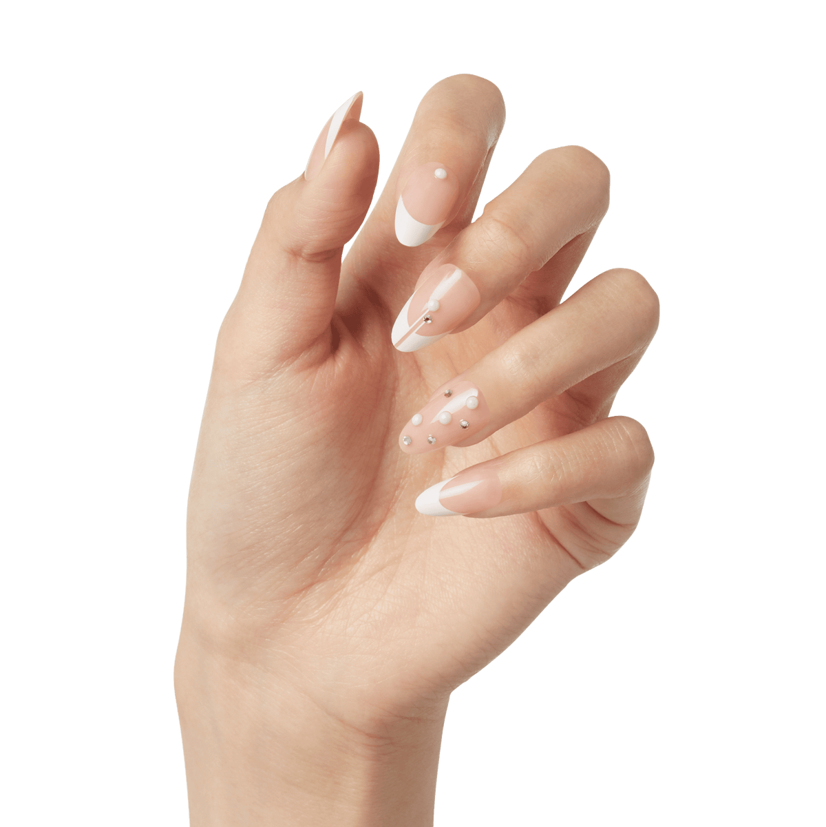 Kiss Classy Nails Premium Almond Medium — official pack photo CSP09 (aec5c699cabbd817d9660b1adb976bd5a01c95ba.png) from kiss