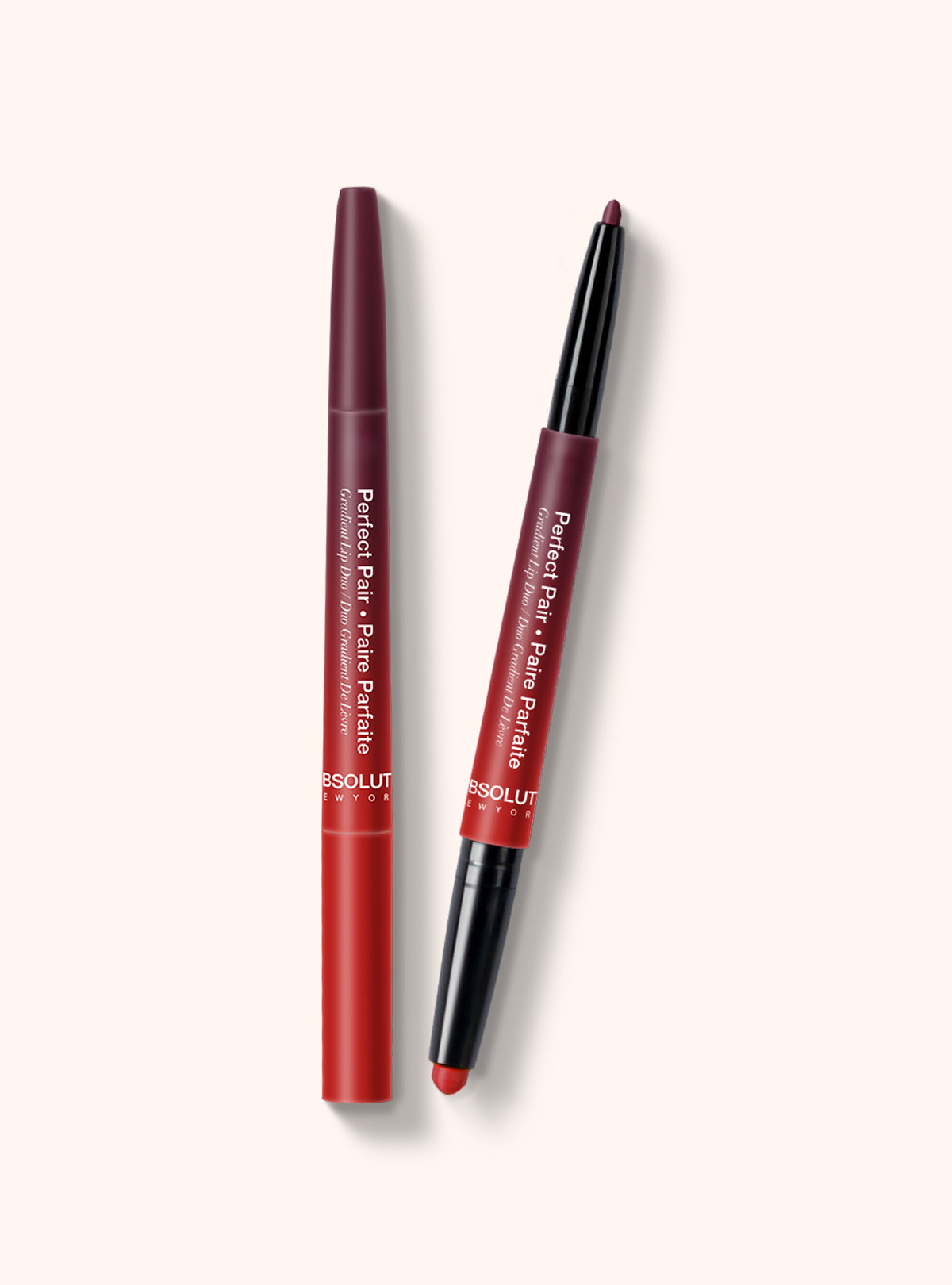 Absolute New York Perfect Pair Lip Duo Candied Apple ALD02