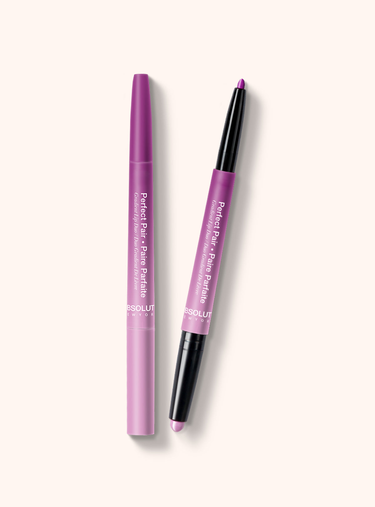 Absolute New York Perfect Pair Lip Duo Lush Lilac ALD03