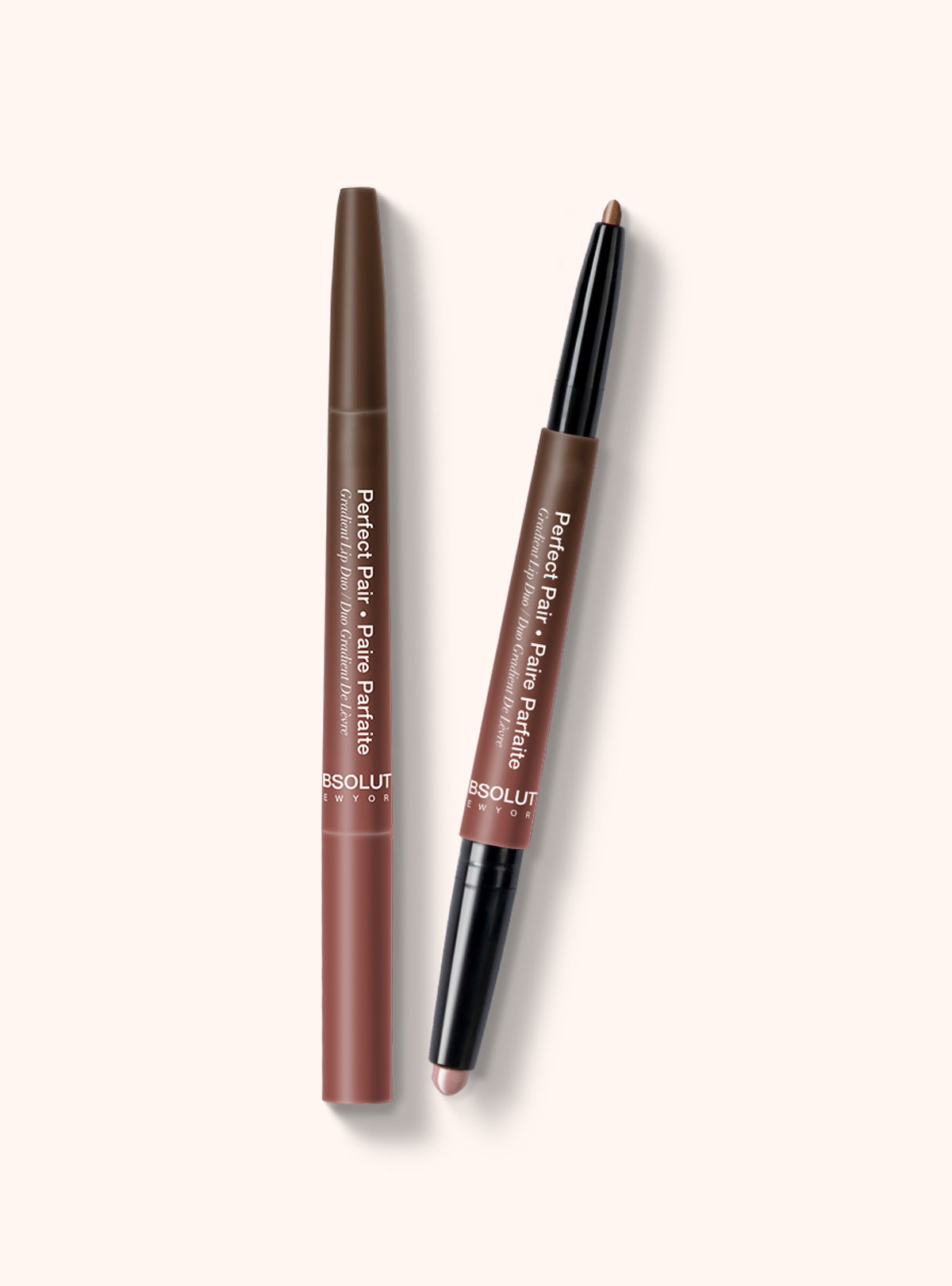 Absolute New York Perfect Pair Lip Duo Malted Chai ALD06