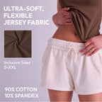 Arria Ultra-Soft Body Hugging Short Sleeve Tee official pack