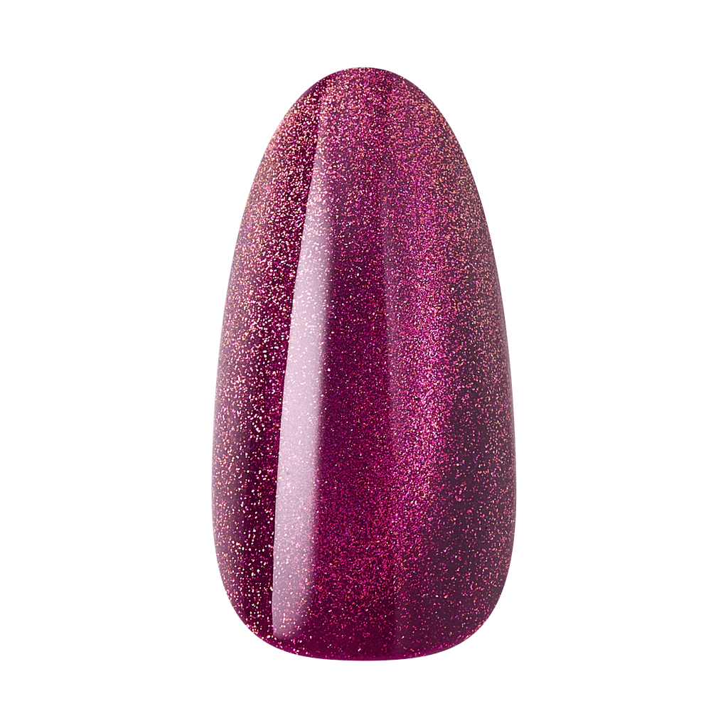 Kiss Core Magnetic Press On Fake Glue Nails - Glittering | Magnetic, Purple, Medium, Almond official pack