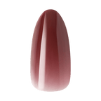 Kiss Core Color Press On Fake Glue Nails - Pinot Noir | Solid, Red & Brown, Medium, Almond official pack