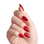 Kiss Voguish Fantasy Holiday Press On Glue Nails - Carol for You official pack
