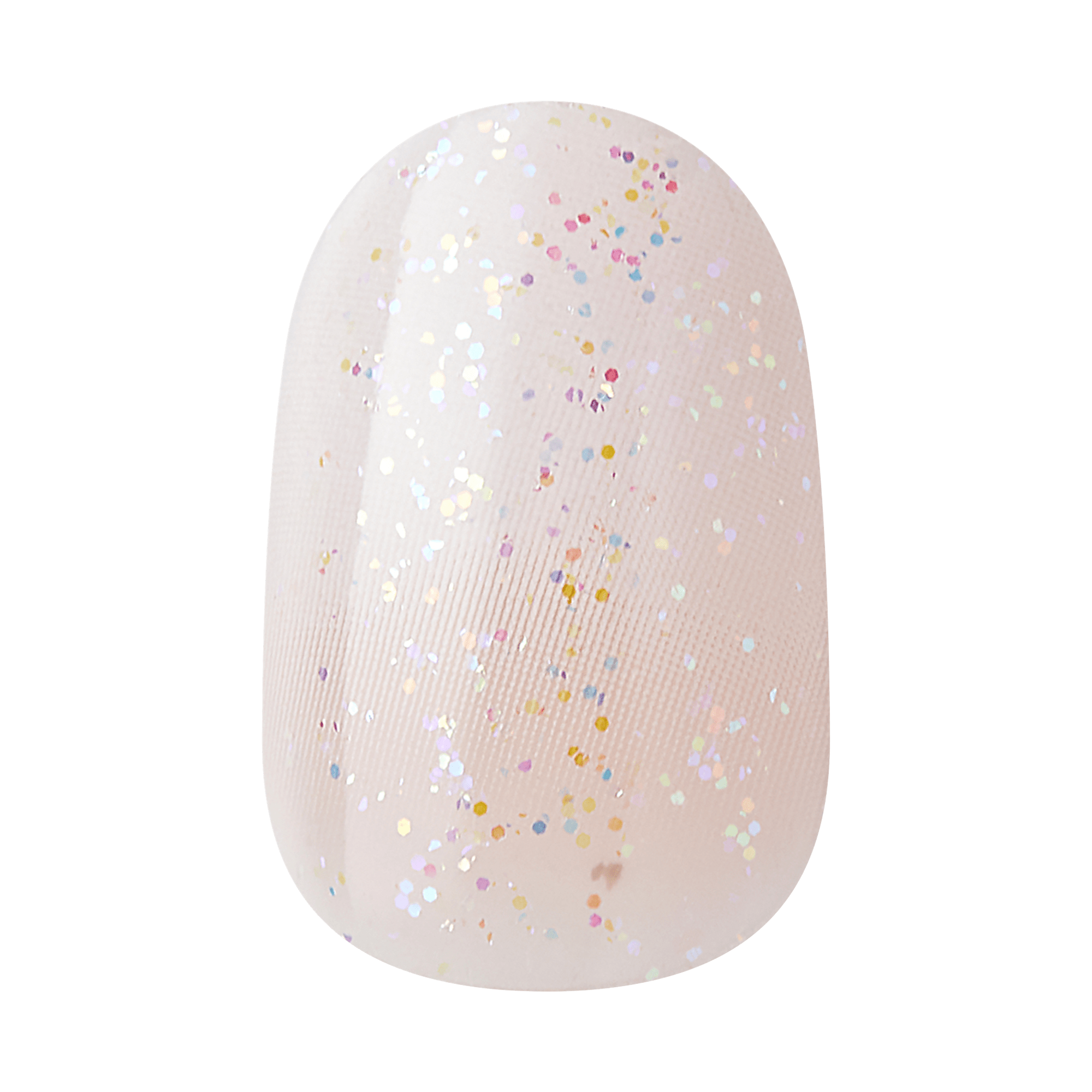 Kiss Gel Fantasy Dreamdust Press On Glue Nails - Silver Spoon official pack