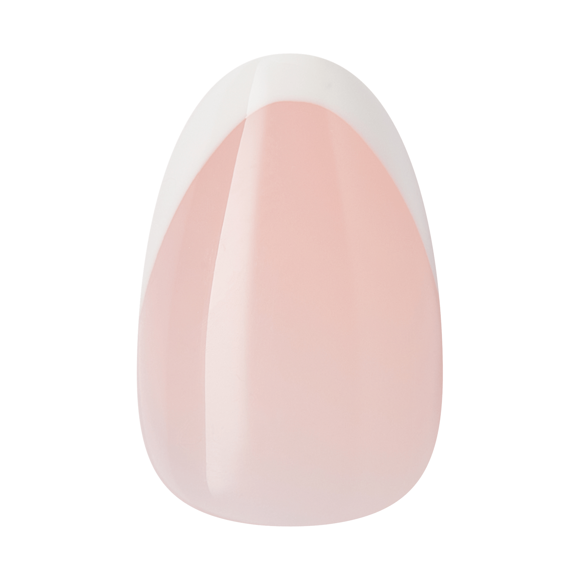 Kiss Core French Press On Fake Glue Nails - Passionate | French Tips, White, Short, Almond official pack