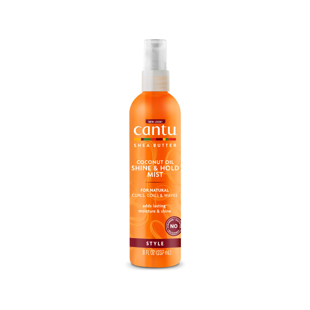 Cantu Shea Butter For Natural Hair Coconut Oil Shine & Hold Mist 8.0 oz — official pack photo coconut-oil-shine-hold-mist (dupe-m-50710276431001746627970.jpeg) from cantubeauty.com
