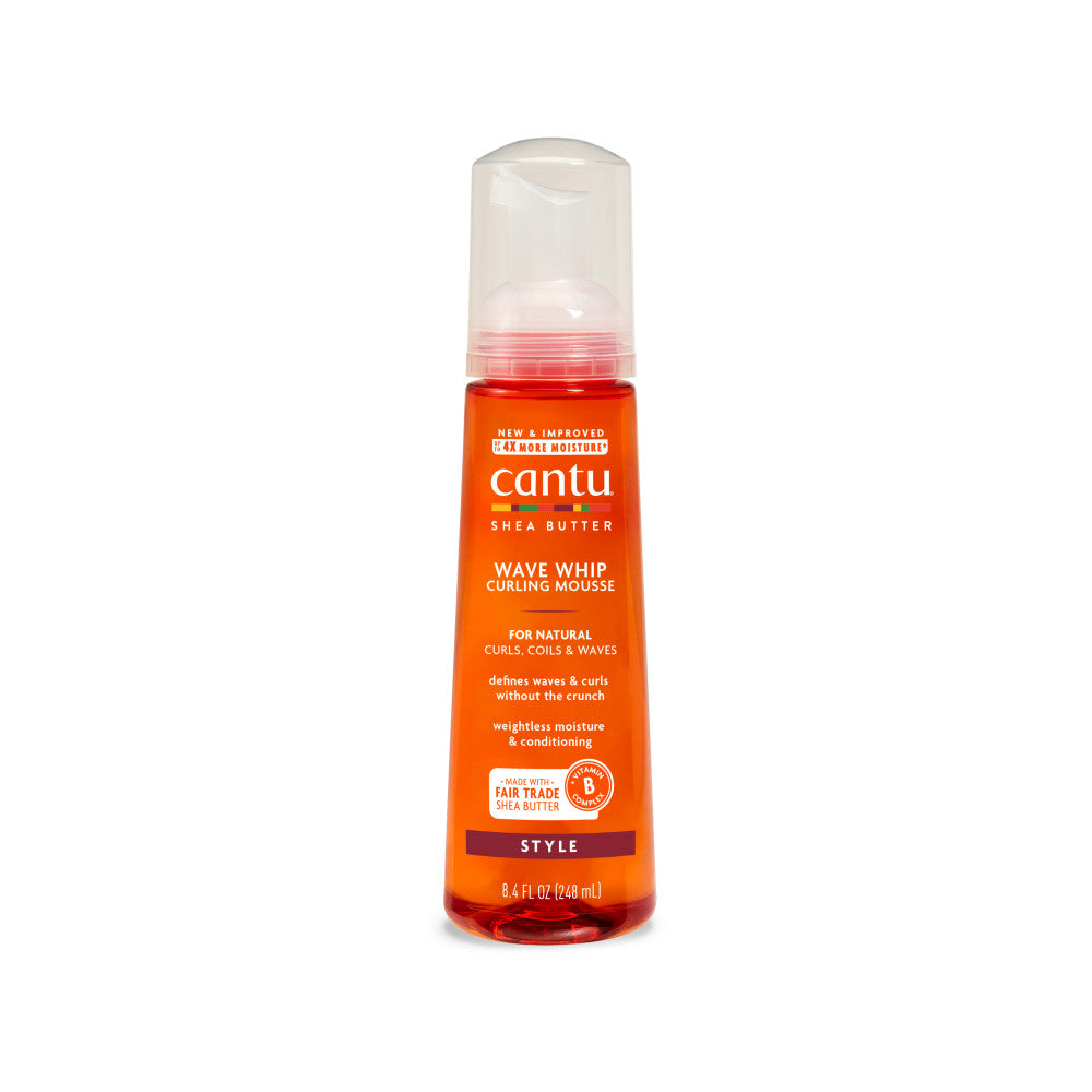 Cantu Shea Butter For Natural Hair Wave Whip Curling Mousse 248 Ml — official pack photo wave-whip-curling-mousse (dupe-m-89950010986001746545162.jpeg) from cantubeauty.com