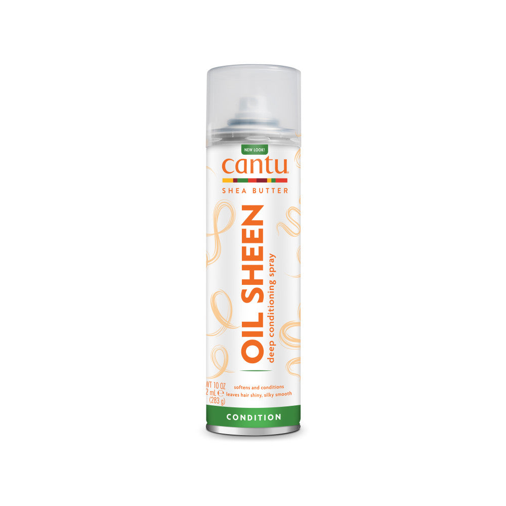 Cantu Shea Butter Oil Sheen Deep Conditioning Spray - 10oz — official pack photo oil-sheen-10oz (dupe-m-92360526587001746629043.jpeg) from cantubeauty.com
