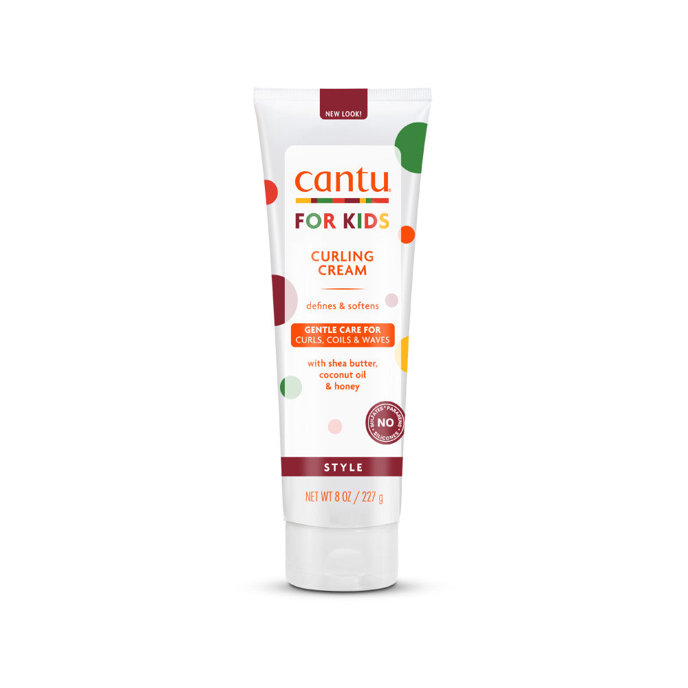 Cantu Care For Kids' Curling Cream - 8oz — official pack photo kids-curling-cream (dupe-m54850122554001746697352.jpeg) from cantubeauty.com