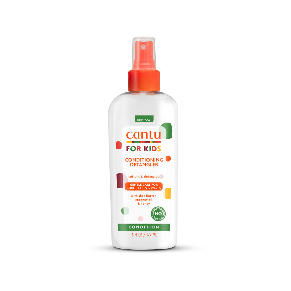 Cantu Care For Kids Conditioning Detangler 177 Ml — official pack photo kids-conditioning-detangler (dupe-m83260099010001746697527.jpeg) from cantubeauty.com