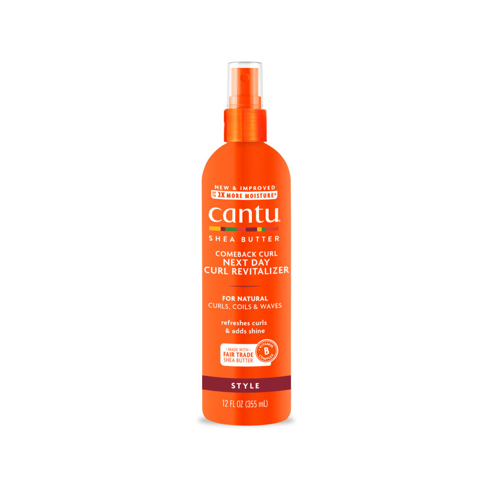 Cantu Shea Butter Comeback Next Day Curl Hair Revitalizer, 12 Oz — official pack photo comeback-curl-next-day-curl-revitalizer (dupe-m85620695765001746625717.jpeg) from cantubeauty.com