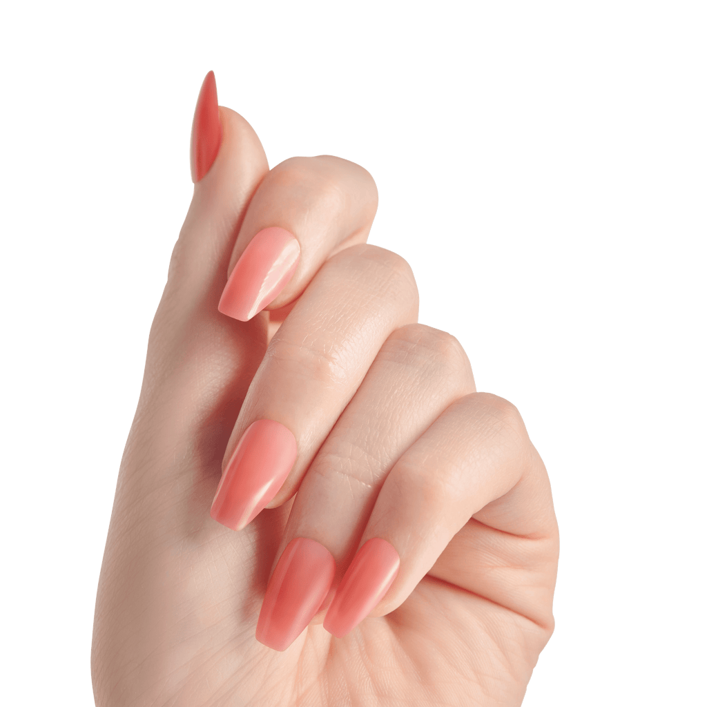Kiss Bare But Better Nude Fake Nails 18.0 g — official pack BN04 from kissusa.com