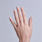 Kiss Core French Press On Fake Glue Nails - My Darling | French Tips, Neutral, Short, Squoval official pack