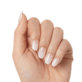 Kiss Gel Fantasy Dreamdust Press On Glue Nails - Silver Spoon official pack