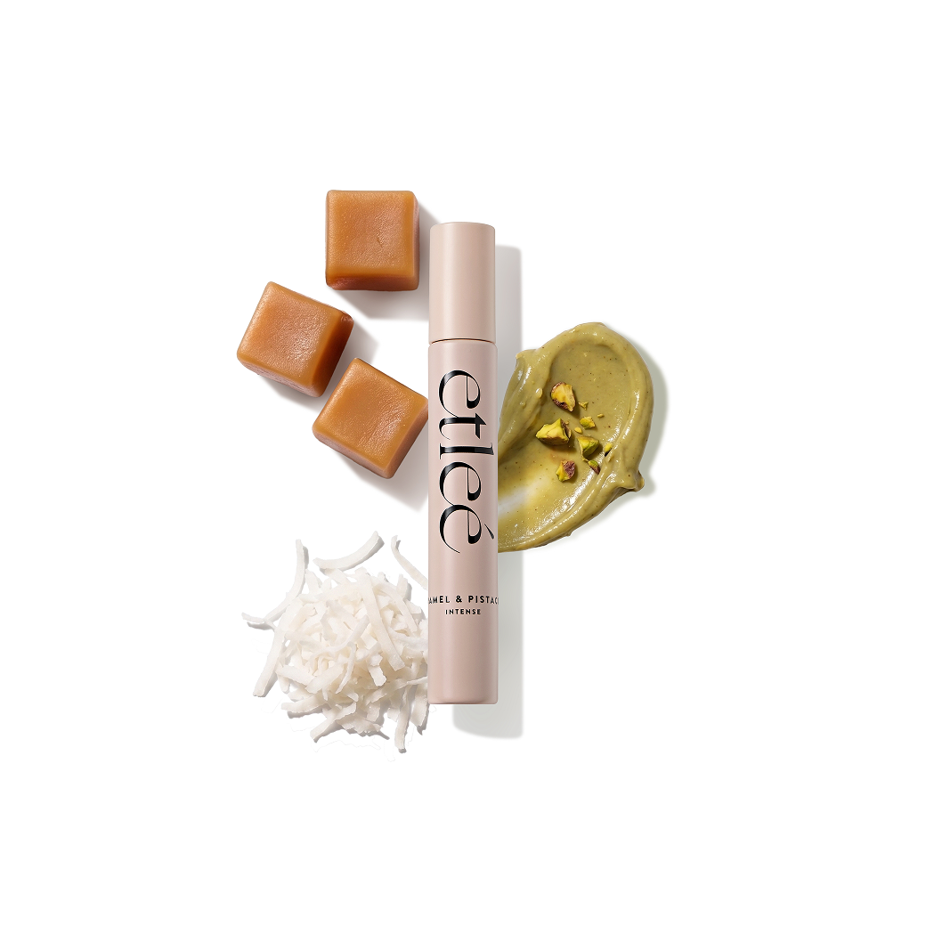 EPXM04_main"etleé Perfume Caramel & Pistachio Intense Eau De Parfum product view"
