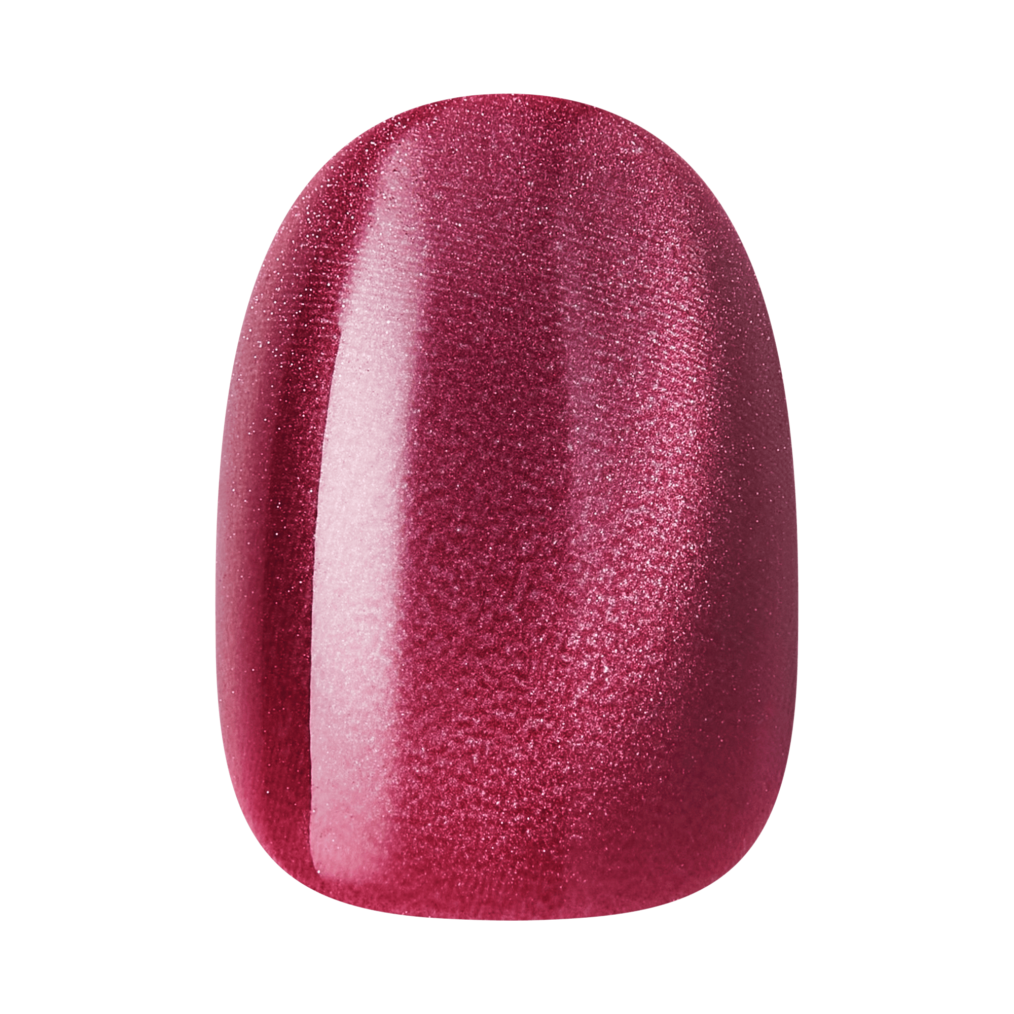 Kiss Core Magnetic Press On Fake Glue Nails - Flaming | Magnetic, Pink, Short, Round official pack