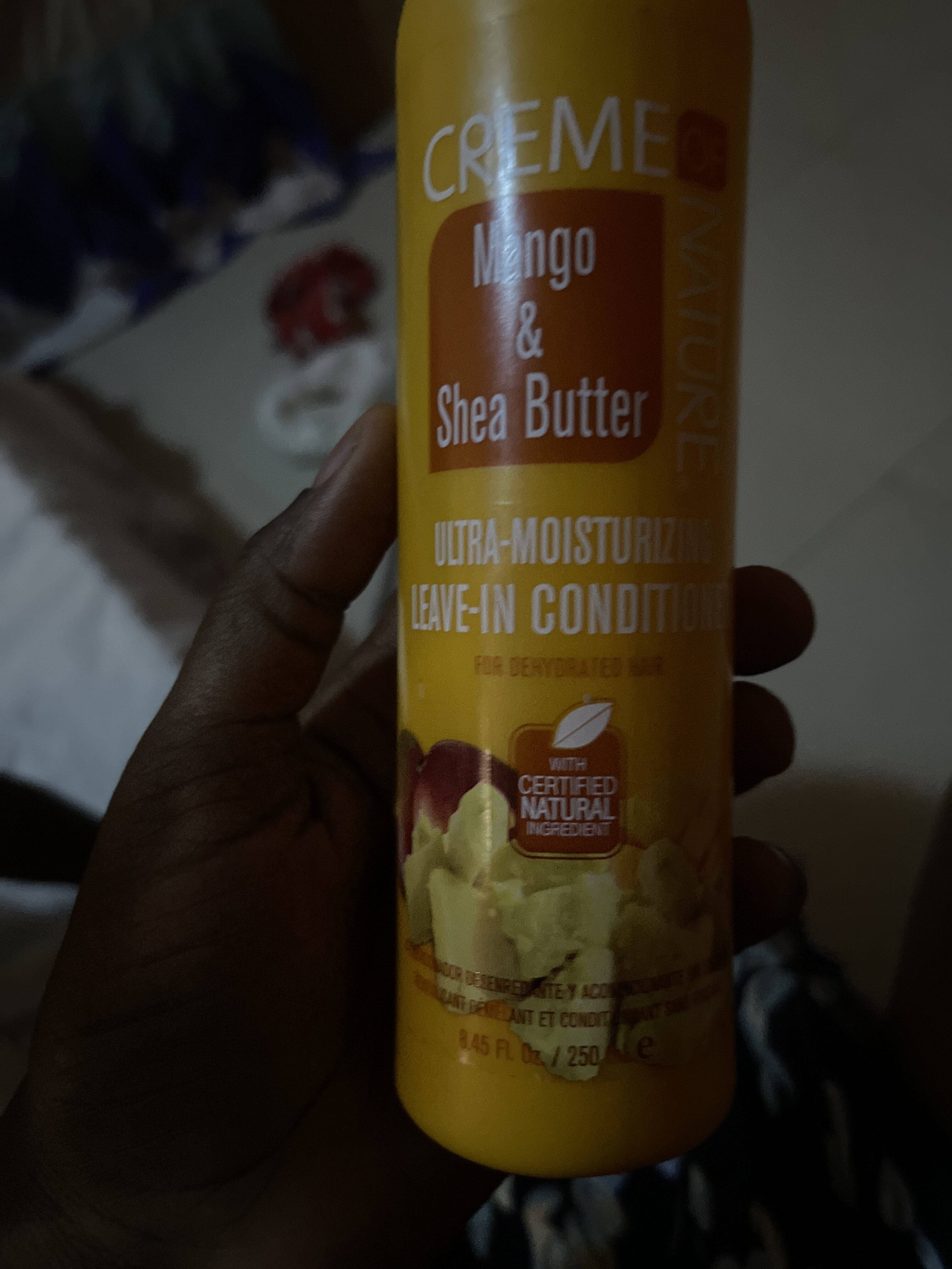 Creme Of Nature Mango & Shea Butter Leave In Conditioner 8.45 Oz *
