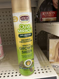 African Pride Olive Miracle Growth Sheen 8 Oz