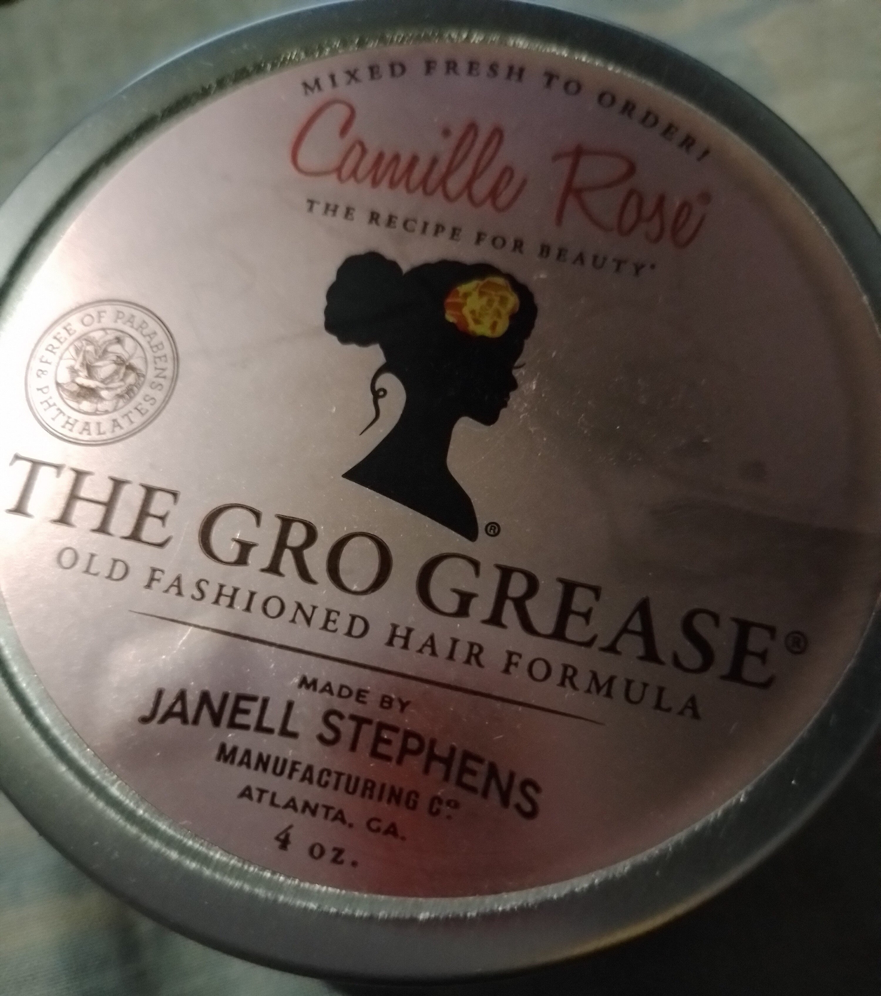 Camille Rose Thegro Grease 4oz