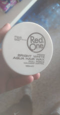 Red One Hair Wax White