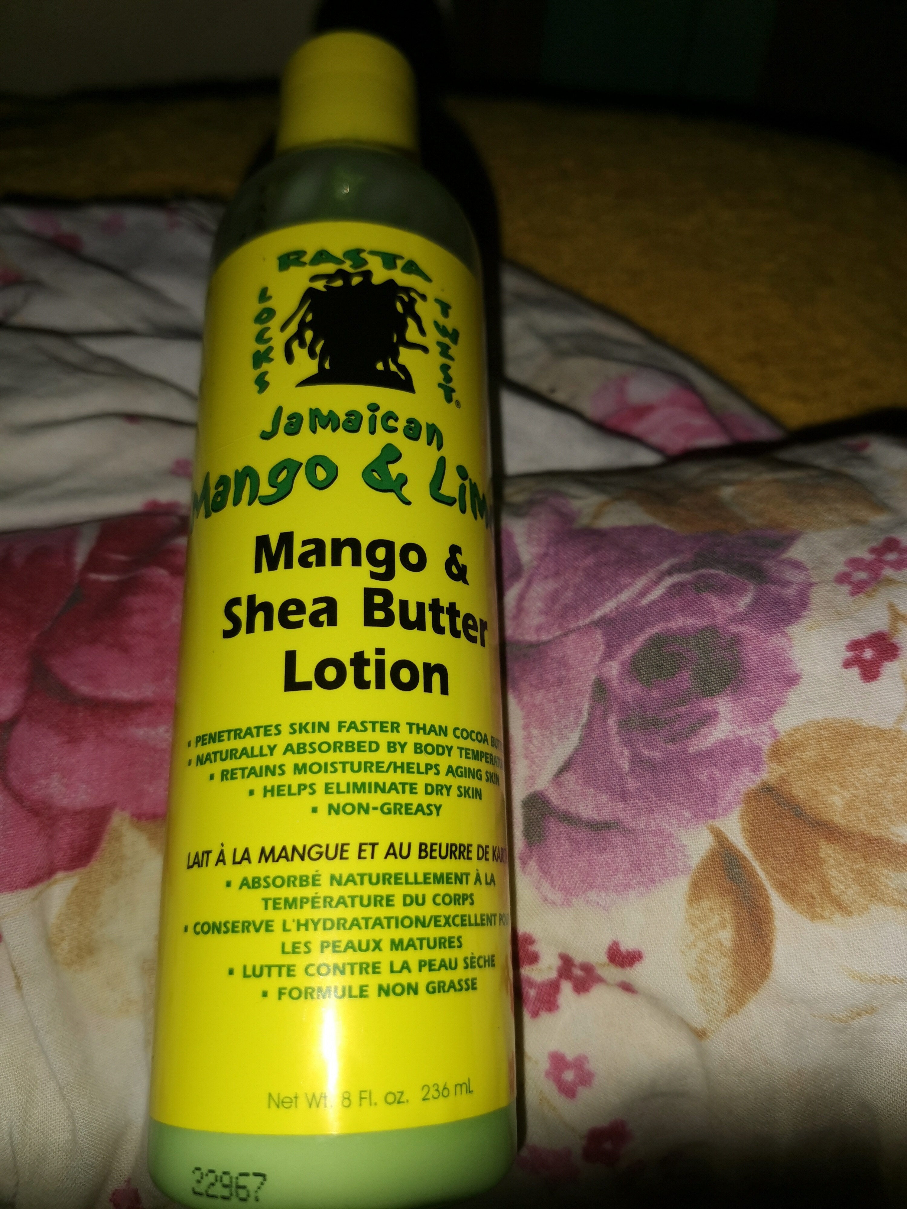 Jamacian Mango & Shea Butter Lotion 8 Oz *