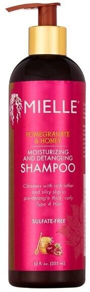 Mielle Pome&Honey Moisturizing Detangle Shampoo 12 Oz