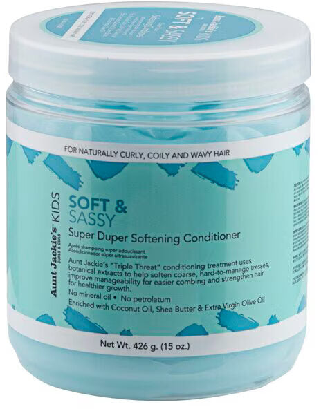 Auntie's Jackie's Soft & Sassy Softening Conditioner 15oz *