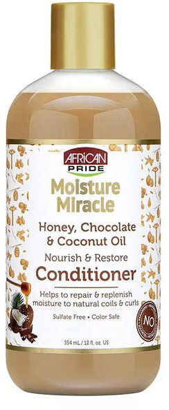 African Pride Moisture Miracle Conditioner 16 Oz