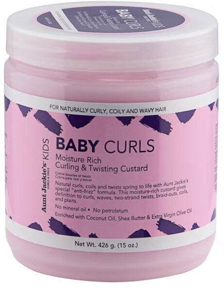 Aunt Jackie's Girls Baby Girl Curls Curling Custard 15oz *