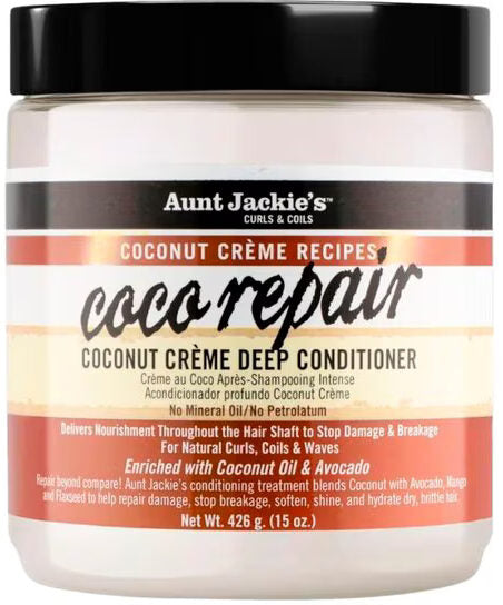 Aunt Jackie's Coco Repair Deep Conditioner 15oz