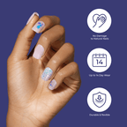 Kiss Gel Fantasy Allure Press On Glue Nails - All Yours official pack