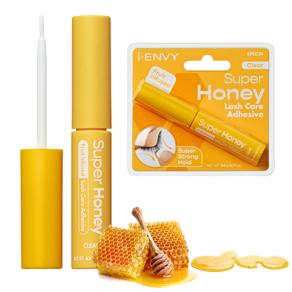 I-ENVY Fruit Infused Eyelash Adhesive – Long Lasting Brush-On Lash Glue official pack