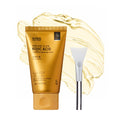 KISS NEW YORK Radiant Glow Kojic Acid Overnight Wrapping Mask - Brightening & Revitalizing Peel-Off Sleep Mask with Turmeric (Includes Brush) - KNY Kojic Acid Overnight Wrapping Mask official pack