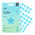 KISS NEW YORK Happy Skin Colorful Spot Patch - Blue Star Hydrocolloid Pimple Patches with Tea Tree Oil & Madecassic Acid (48 Count) - KNY Happy Skin Colorful Spot Patch official pack