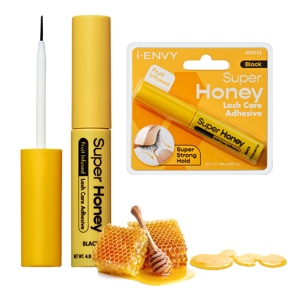 I-ENVY Fruit Infused Eyelash Adhesive – Long Lasting Brush-On Lash Glue official pack