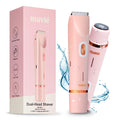 Mavié Dual-Head Bikini Trimmer For Women - Painless Electric Razor For Face & Body, Cordless Wet & Dry Shaver, IPX7 Waterproof, Type-C Rechargeable official pack