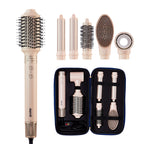 MAVIÉ 6-in-1 Hot Air Multi-Styler & Auto-Wrap Curler Set with Luxury Case | Frizz-Free Blowout Brush official pack
