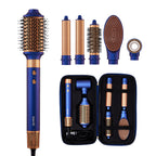 MAVIÉ 6-in-1 Hot Air Multi-Styler & Auto-Wrap Curler Set with Luxury Case | Frizz-Free Blowout Brush official pack